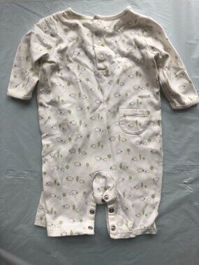 0-3 Months Janie & Jack Cream Colored Onesie with Sheep; Ready to ship!!